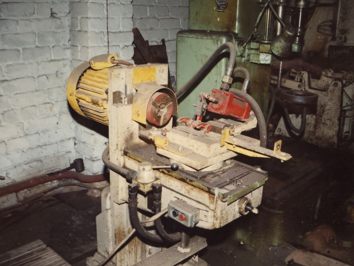 Lathes in the workshops
