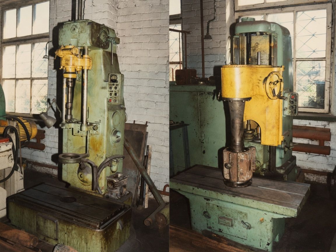 Presses and lathes