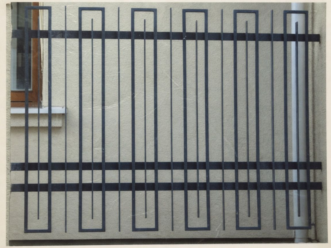 Metal fence